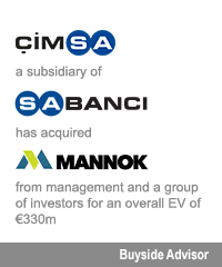 Transaction: Cimsa - Sabanci - Mannok