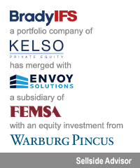 Transaction: BradyIFS - Kelso Private Equity - Envoy Solutions - FEMSA - Warburg Pincus