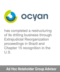 Transaction: Houlihan Lokey Advises Noteholders of Ocyan S.A.’s Drilling Business