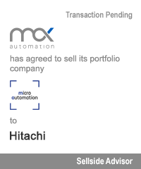 Transaction: Max Automation - Micro Automation - Hitachi