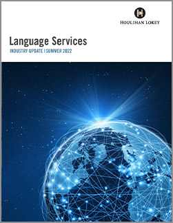 Download Houlihan Lokey Language Services Update