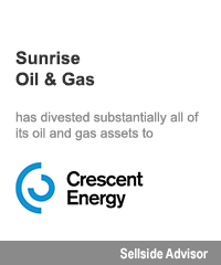 Transaction: Houlihan Lokey Advises Sunrise Oil & Gas
