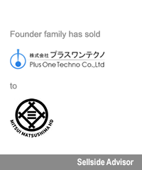 Transaction: Houlihan Lokey Advises the Founder Family of Plus One Techno