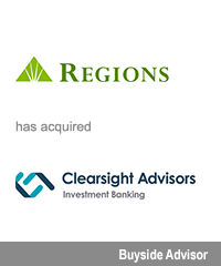 Transaction: Houlihan Lokey Advises Regions Financial Corp. in Its Acquisition of Clearsight Advisors
