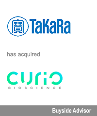 Transaction: Takara Bio - Curio Bioscience