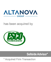Transaction: Prior to Its Acquisition by Houlihan Lokey, GCA Altium Advised Altanova Group