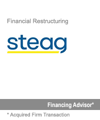 Transaction: Prior to Its Acquisition by Houlihan Lokey, GCA Advised Steag