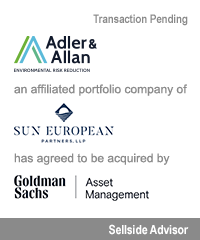 Transaction: Adler And Allan - Sun European Partners - Goldman Sachs