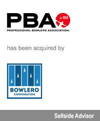 Transaction: Houlihan Lokey Advises PBA on Sale to Bowlero Corp.