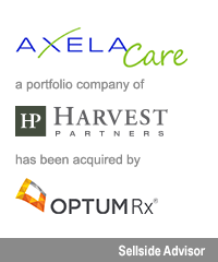Transaction: AxelaCare - Harvest Partners - OptumRx
