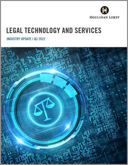 Download Houlihan Lokey Legal Technology Services Industry Update Q3 2022