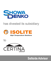 Transaction: Houlihan Lokey Advises Showa Denko Materials
