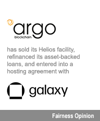 Transaction: Houlihan Lokey Advises Argo Blockchain PLC