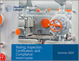  Testing, Inspection, Certification, and Compliance Market Update - Summer 2024 - Download