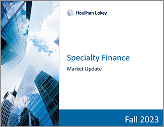 Specialty Finance Market Update - Fall 2023 - Download