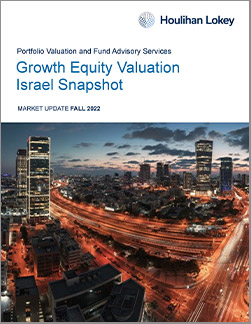 Growth Equity Valuation - Israel Snapshot Fall 2022