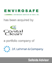 Transaction: Envirosafe - Crystal Clean - JF Lehman And Company