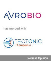 Transaction: Avrobio - Tectonic Therapeutic